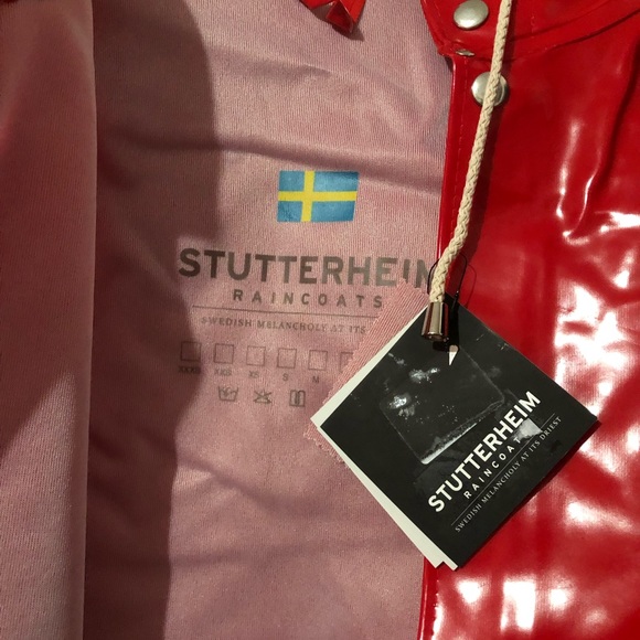 Stutterheim heavy duty opal Raincoat - Picture 6 of 7